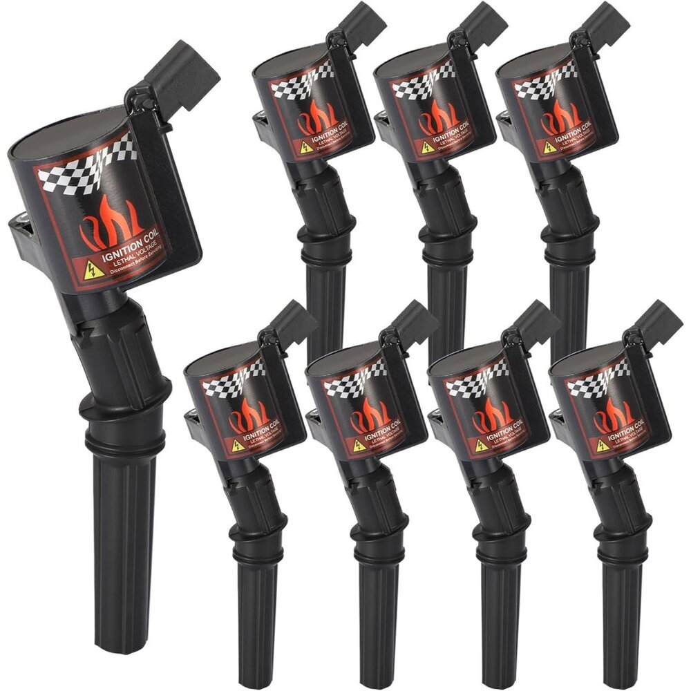 Curved Design Ignition Coil Pack for Ford Crown Victoria/Expedition - 8pcs